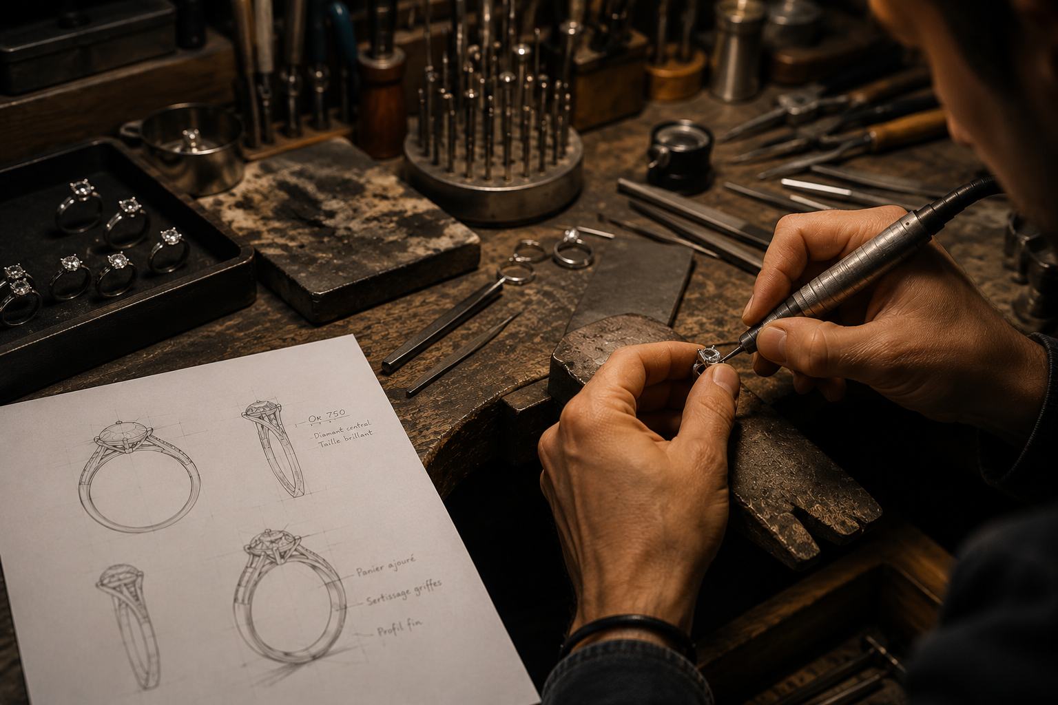 Fabrication en atelier