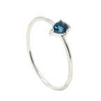 Bague Poire en Or 18K